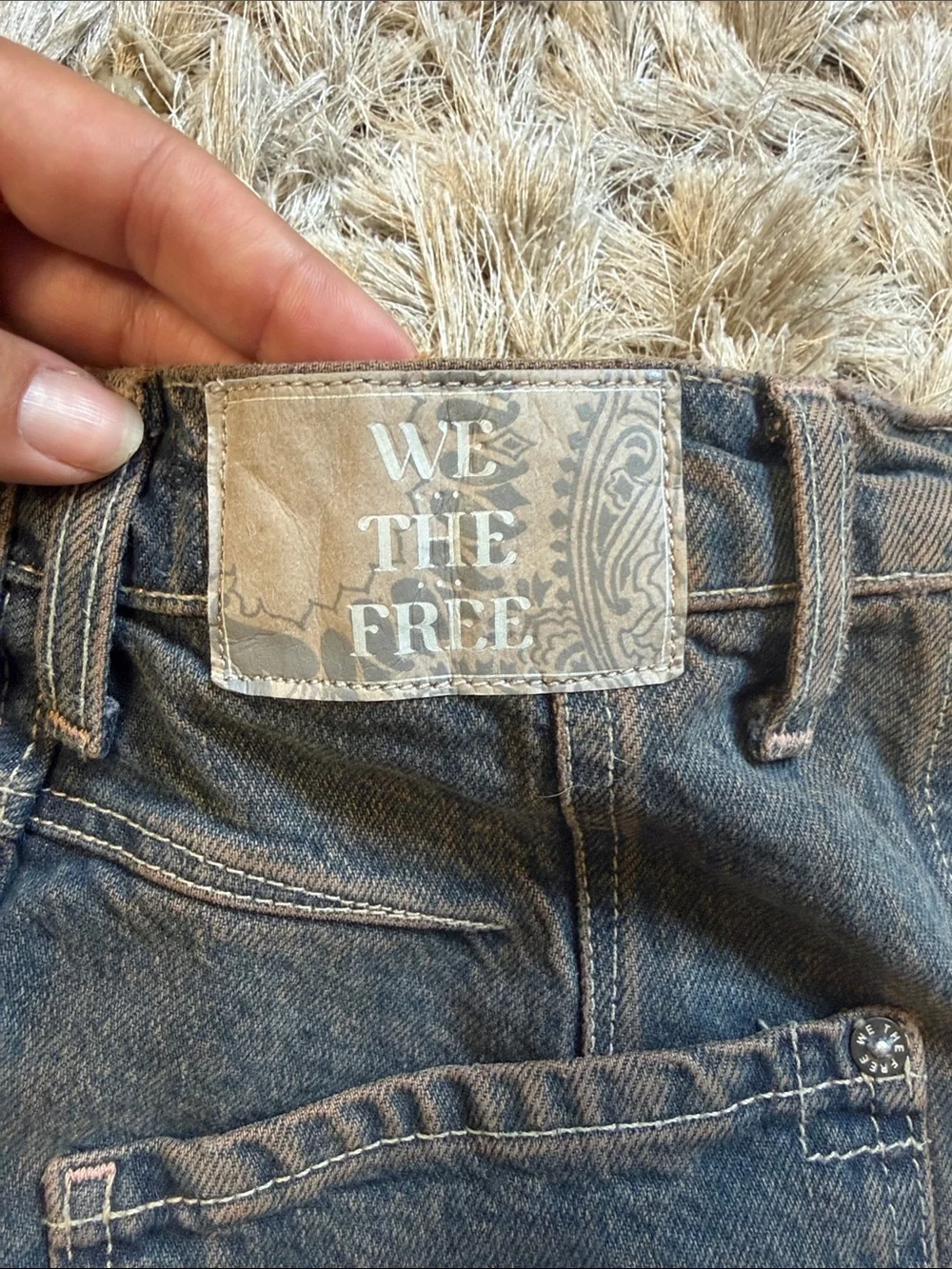 We The Free Women's Boyfriend Jeans in Washed Black